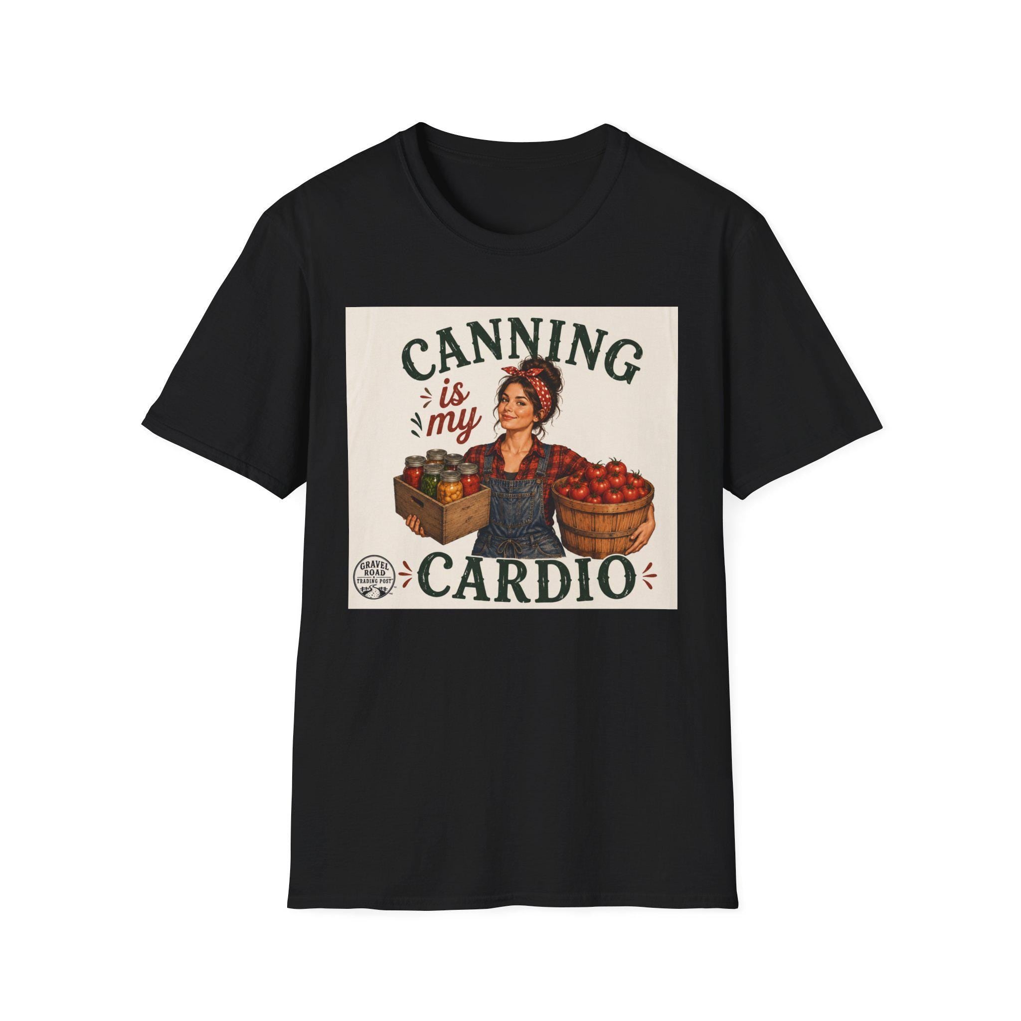 Canning Is My Cardio T-Shirt | Canning Mom Farmer Market Shirt