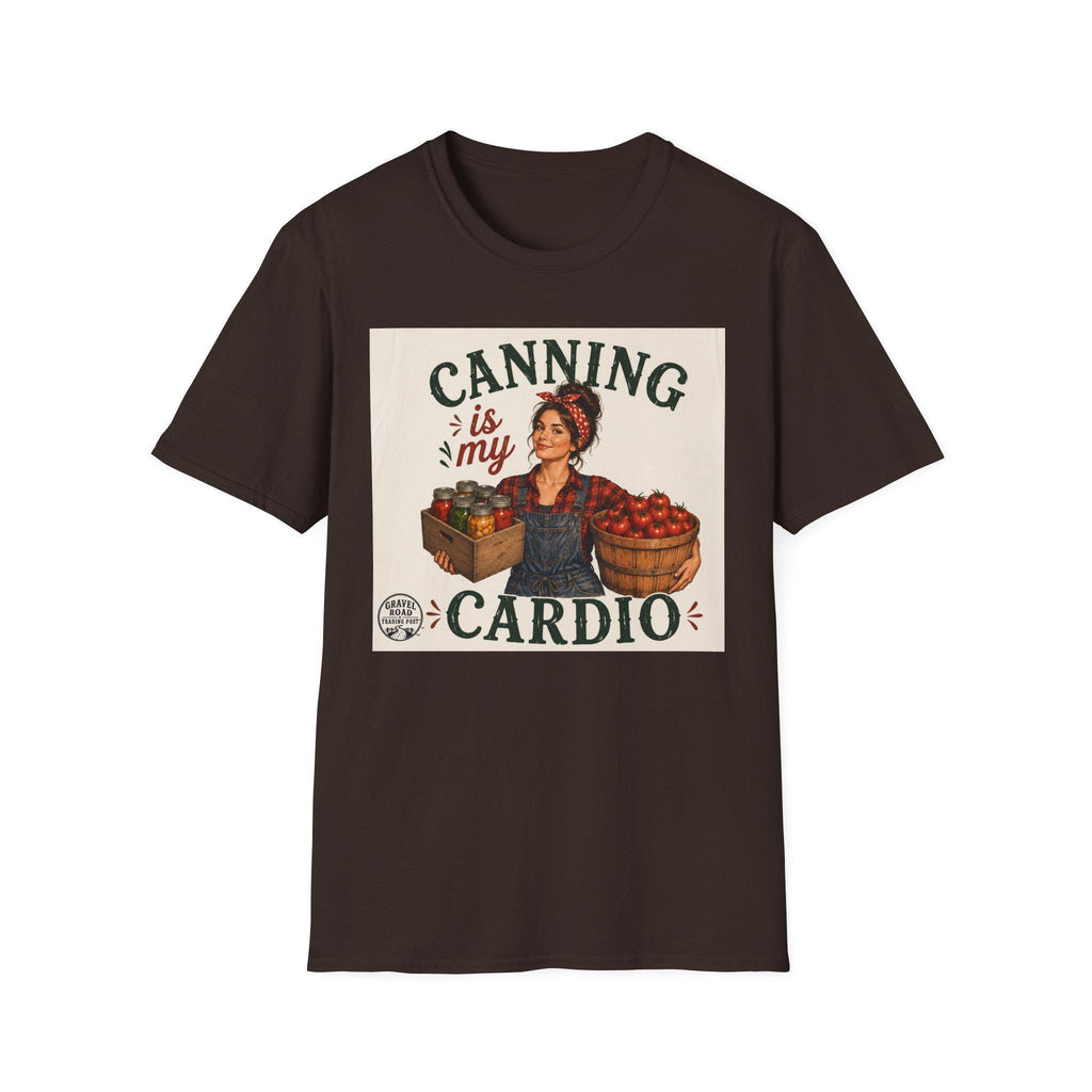 Canning Is My Cardio T-Shirt | Canning Mom Farmer Market Shirt