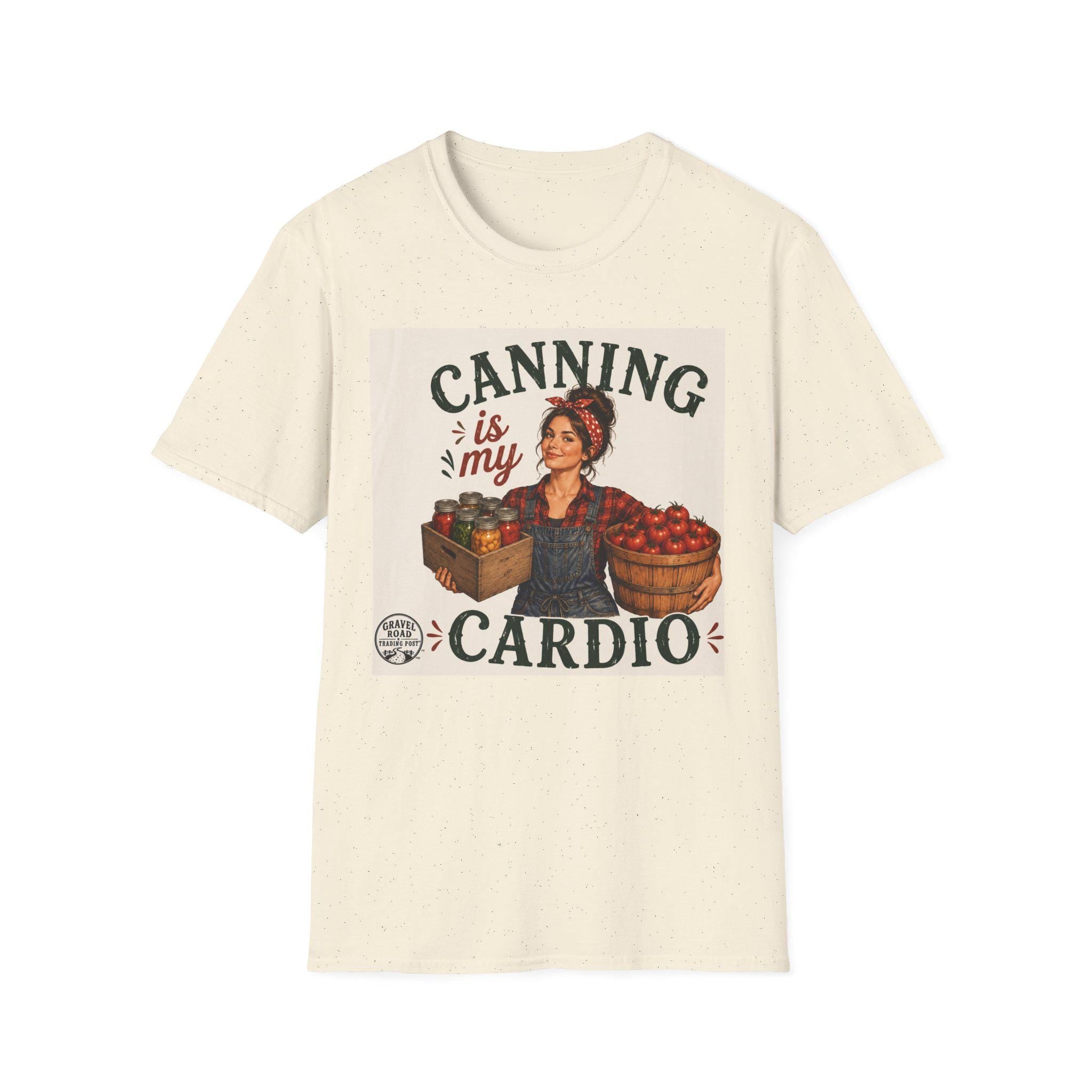 Canning Is My Cardio T-Shirt | Canning Jar Jam Preserving Shirt