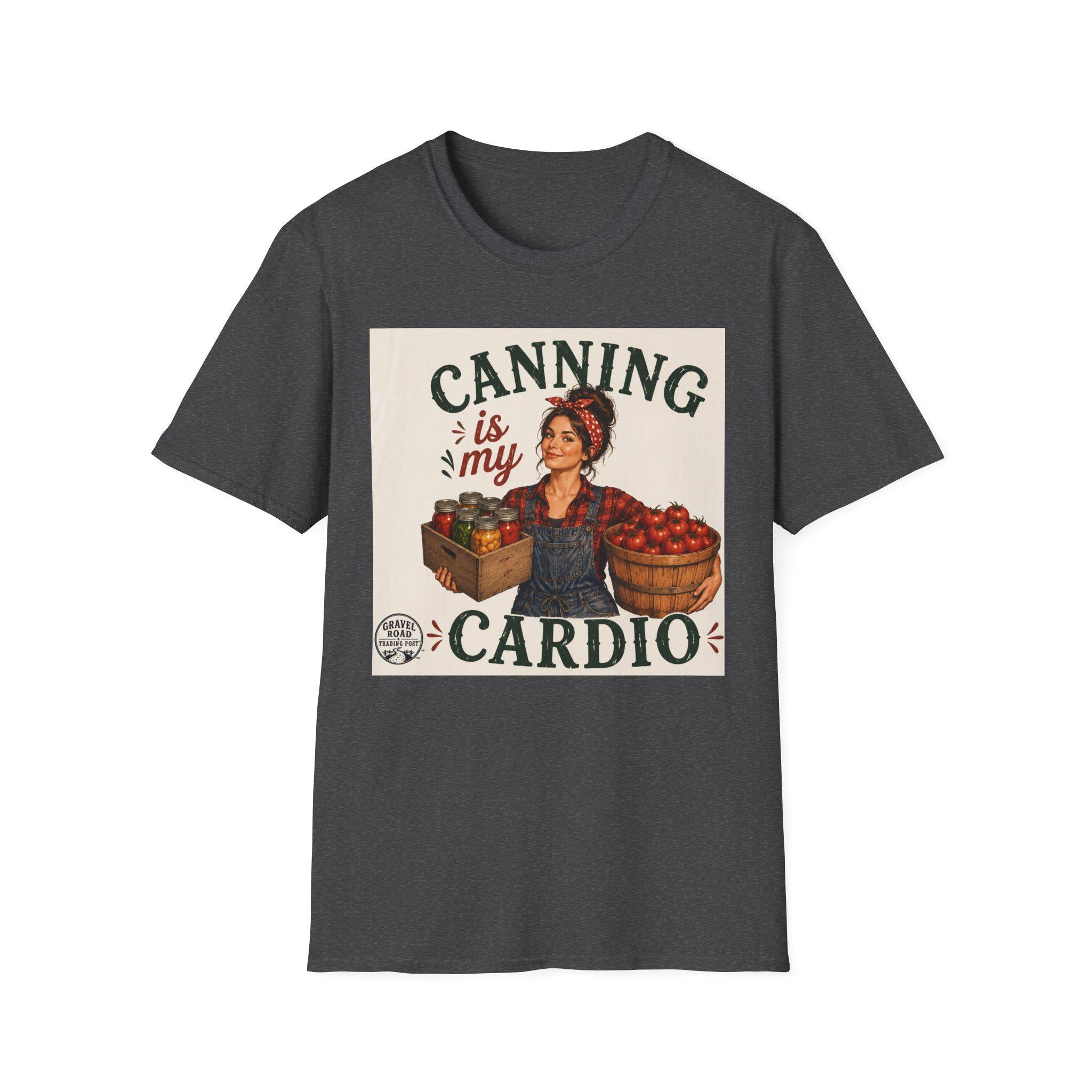 Canning Is My Cardio T-Shirt | Canning Jar Jam Preserving Shirt