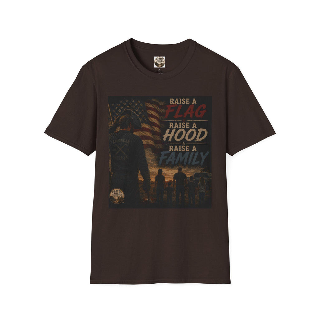 USA Flag, Welder Family Graphic T-shirt