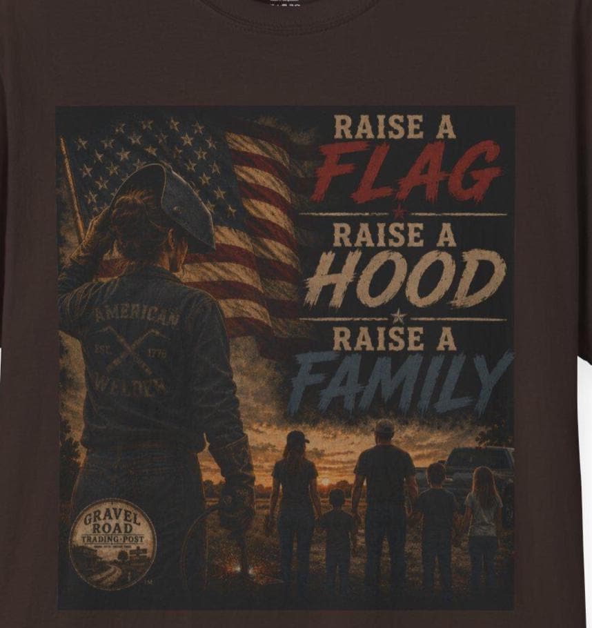 For Her,  USA Flag, Welder, Patriotic  | American Flag Design