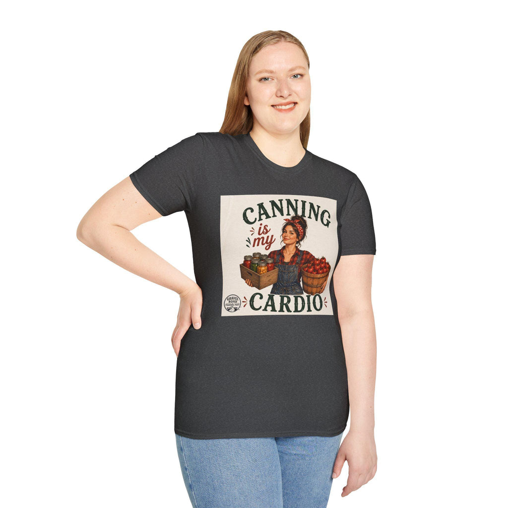 Canning Is My Cardio T-Shirt | Canning Mom Farmer Market Shirt